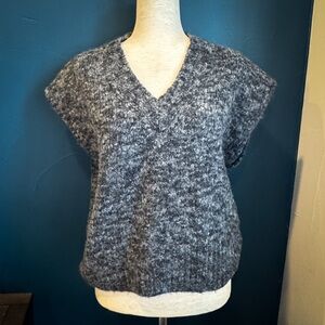 Madewell Charcoal Heather Sweater Vest